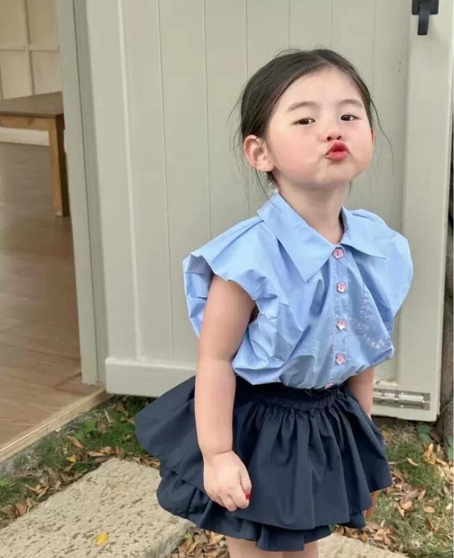 2023★春夏新作★韓国風子供服★トップス+ズボン2セット★5-13