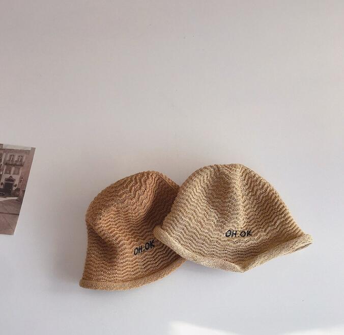 2024★春夏新作★麦わら帽子★キッズ帽子★キャップ★2色