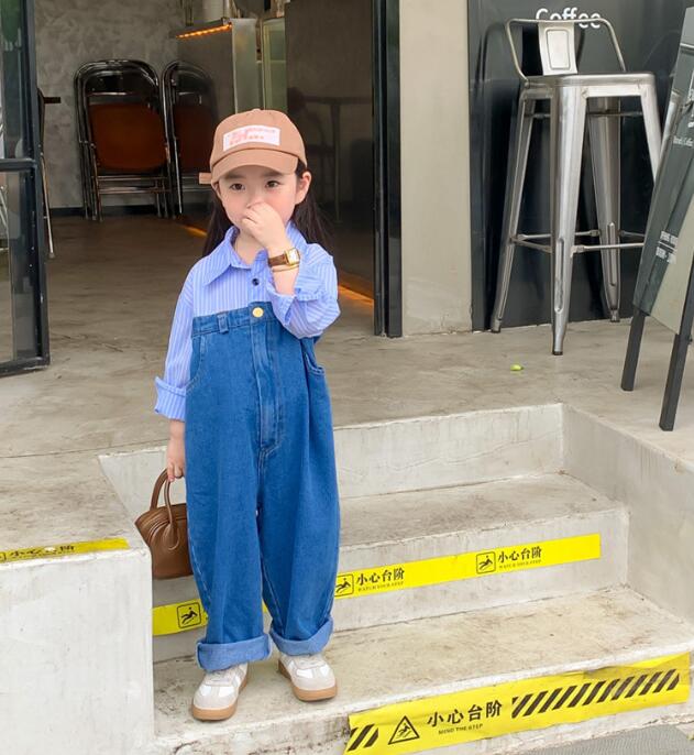 2024★春秋新作★韓国風子供服★サロペット★80-130CM