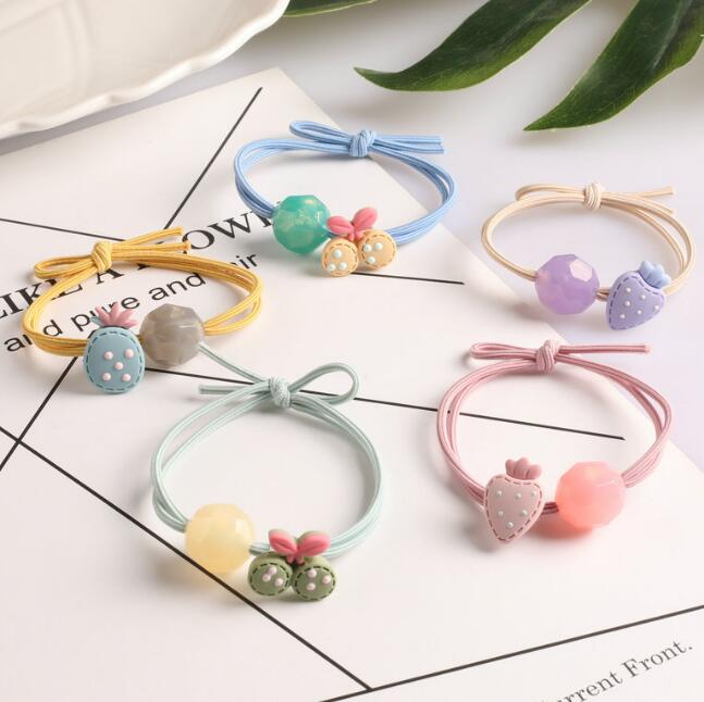 髪飾り★まとめ髪用★ヘアアクセサリー★子供用★ヘアゴム★多色