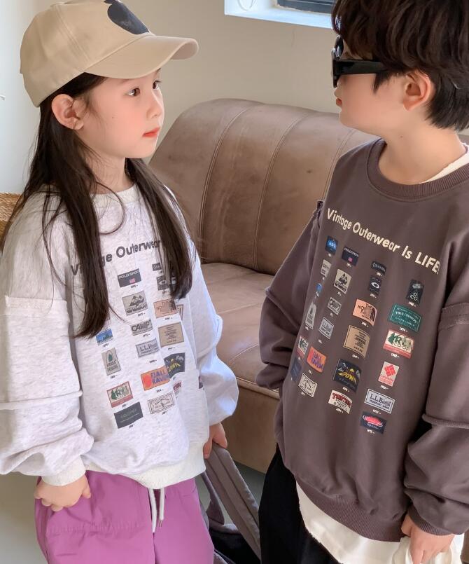 2024年新★子供服　トップス★90-150cm★2色