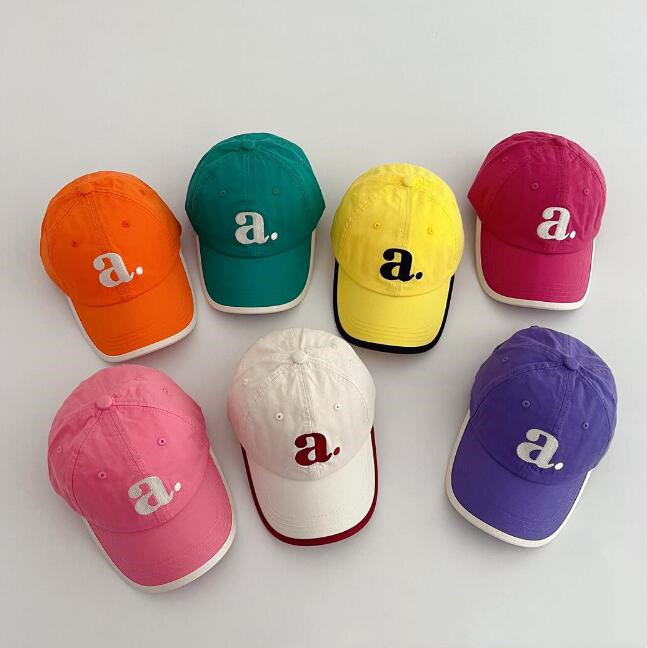 「2024」子供用★帽子★キャップ★野球帽★キッズ★男女兼用★韓国風★カジュアル★7色