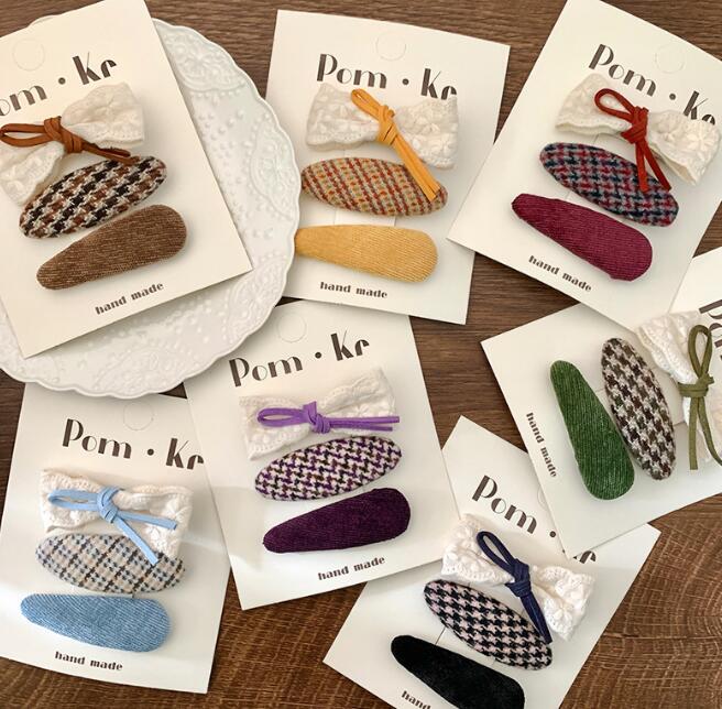 髪飾り★まとめ髪用★ヘアアクセサリー★子供用★キッズ★ヘアピン★3枚入り★多色