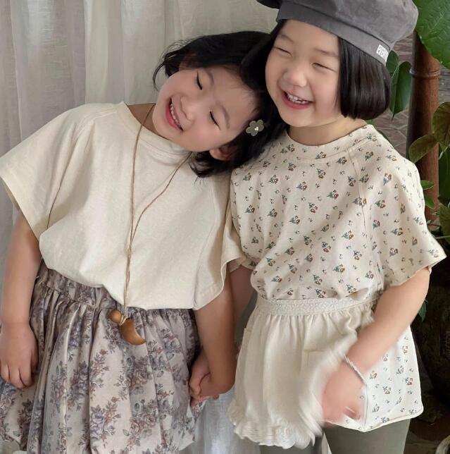 2024夏新品J★子供服　トップス★80-140cm★2色