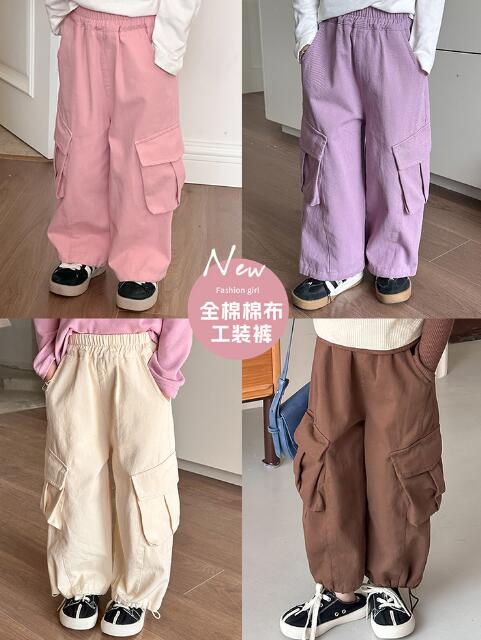 2024春夏新★子供服　カジュアルズボン★90-140cm★4色