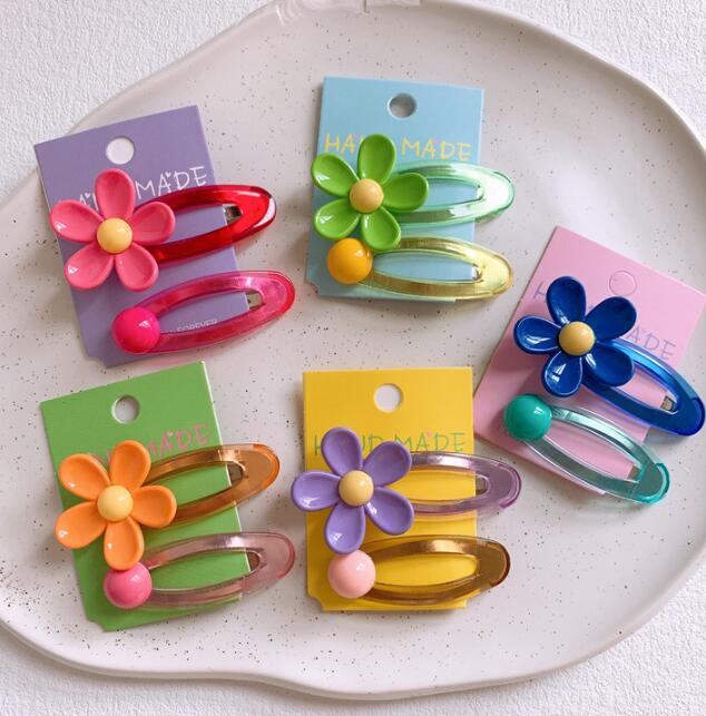 髪飾り★まとめ髪用★ヘアアクセサリー★子供用★キッズ★ヘアピン★2枚入り★多色