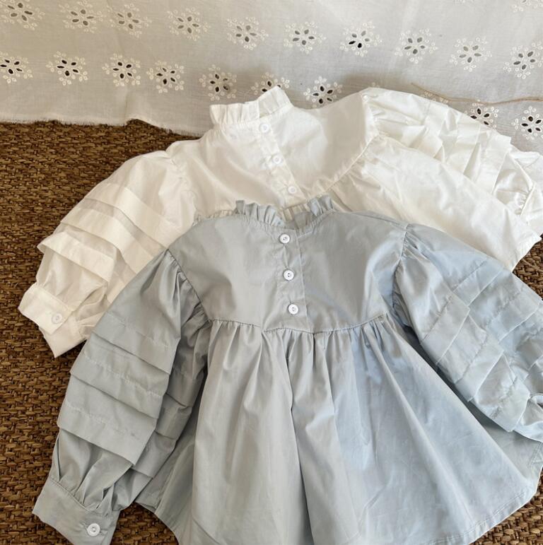 2024★春秋新作★韓国風子供服★シャツ★2色80-130CM