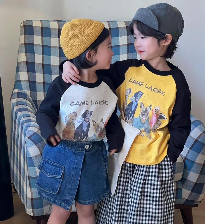 2024夏新品★子供服　トップス★80-140cm★2色
