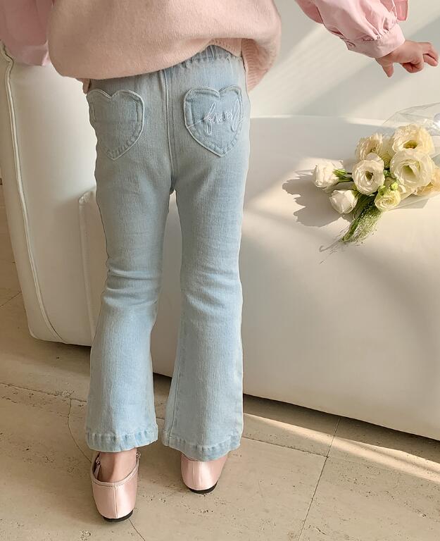 2024★春秋新作★韓国風子供服★ジーンズ★90-140CM