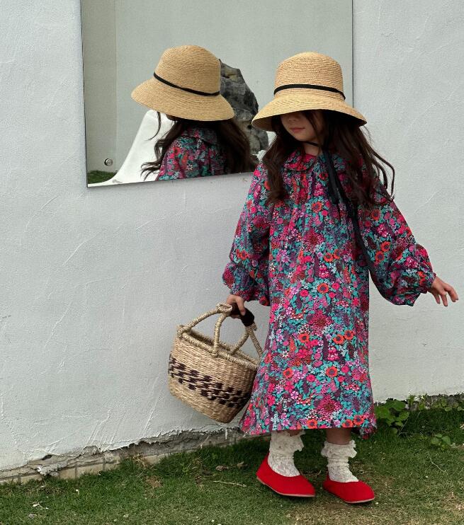 2024★春秋新作★韓国風子供服★ワンピース★100-160CM