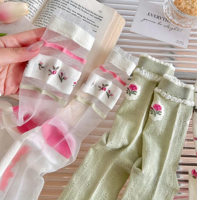靴下★レディース★ソックス★大人用★女性用靴下★薄手★可愛い★多色