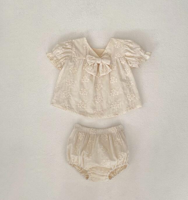 2024★春夏新作★韓国風子供服★トップス+ズボン2セット★66-100CM