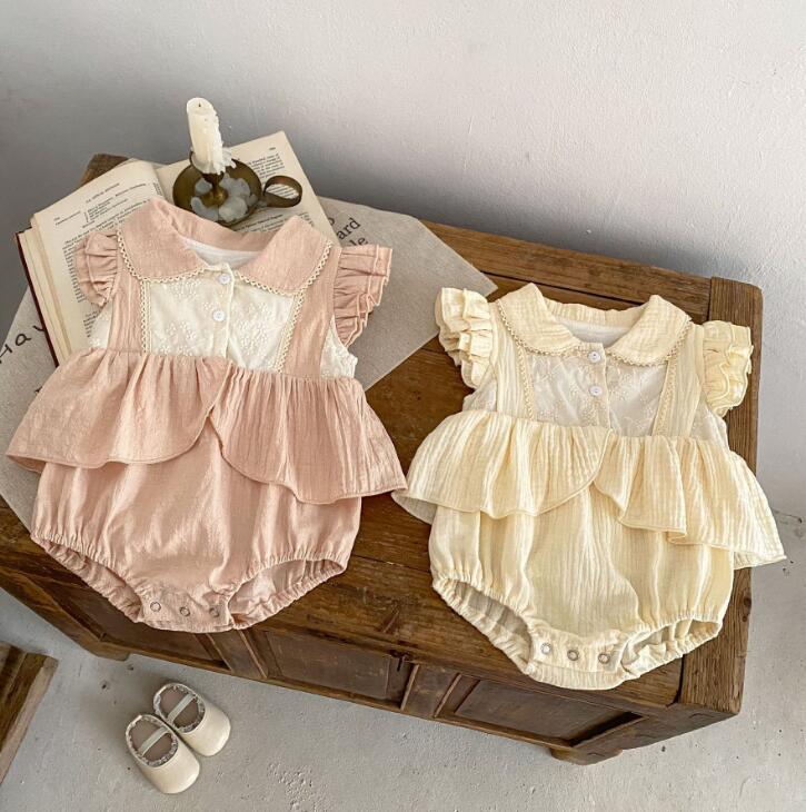 「2024」子供服★ロンパース★連体服★韓国風子供服★ベビー★2色★66-90CM