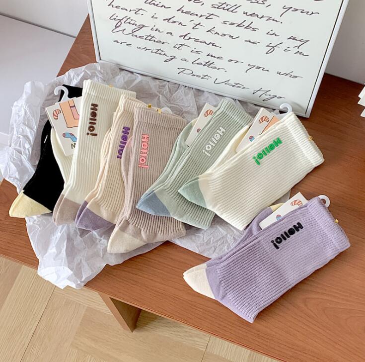 2024★春夏新作★ソックス★レディース靴下★5色