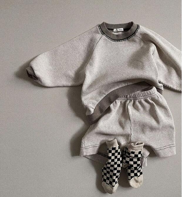 2024★春秋新作★韓国風子供服★トップス+ズボン★2色73-120CM