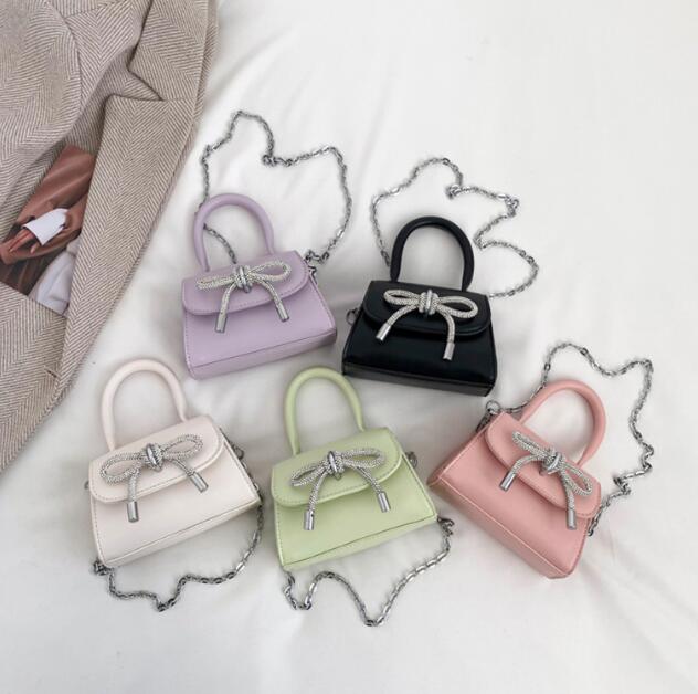 バッグ★ショルダーバッグ★ミニバッグ★子供用★ハンドバッグ★蝶結び★可愛い★5色