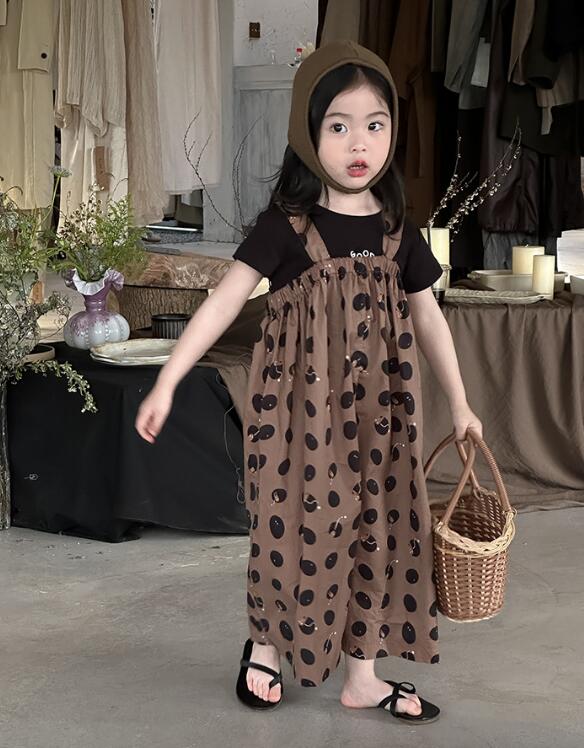 2024夏新品★子供服　サロペット★90-150cm★