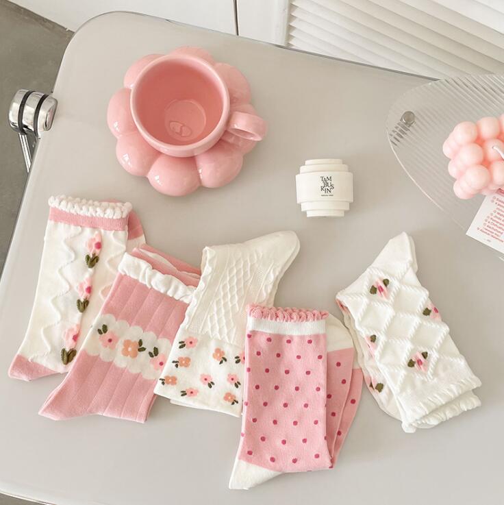 2024★春夏新作★ソックス★レディース靴下★5色