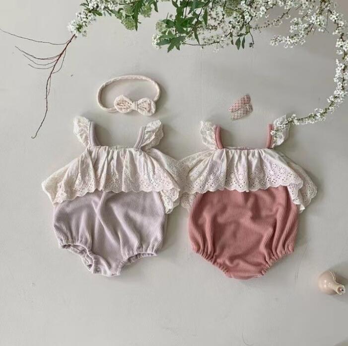 2024★春夏新作★韓国風子供服★ロンパース★2色66-90CM