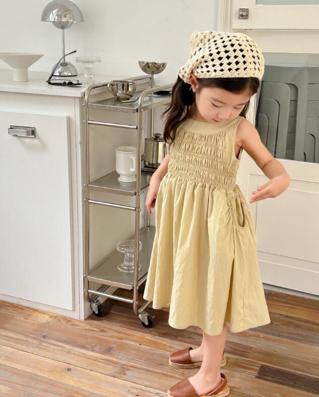 2024年新品★子供服　ワンピース★90-140cm★2色