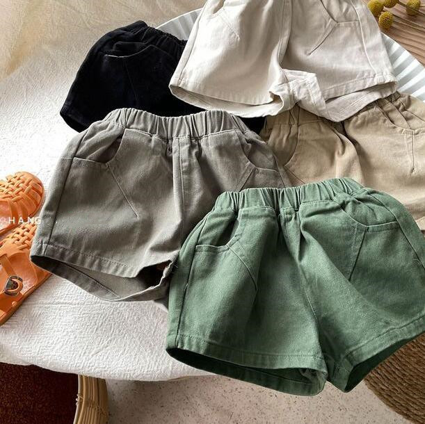 「2024」子供服★ボトムス★ショートパンツ★韓国風子供服★キッズ★男女兼用★5色★80-130CM