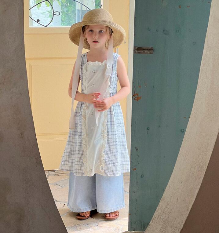 2024夏C★子供服　ワンピース★90-150cm★