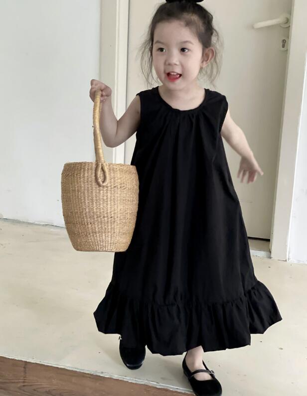 2024夏新品Y★子供服　ワンピース★90-150cm★