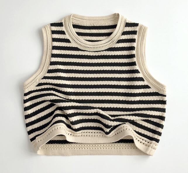 2024夏★子供服　ニットベスト　80-130cm★