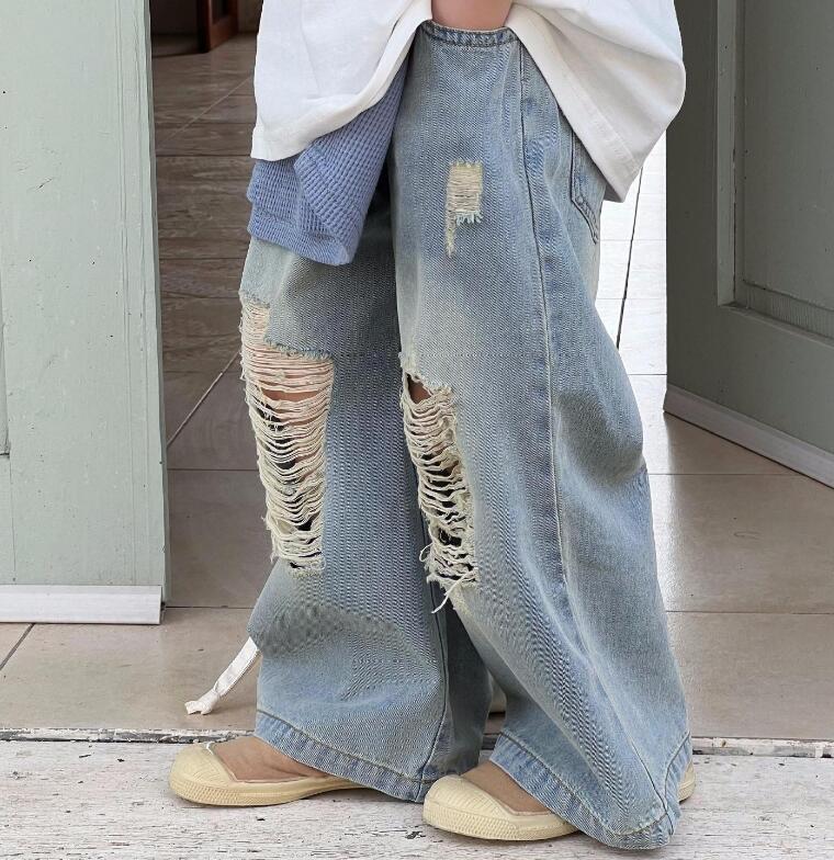 2024★夏新作★韓国風子供服★ジーンズ★80-140CM