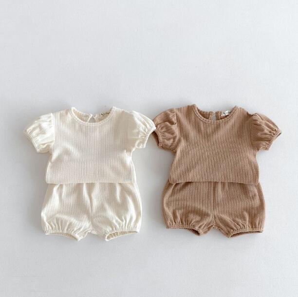 「2024」子供服★トップス+ズボン★セットアップ★韓国風子供服★キッズ★2色★80-130CM