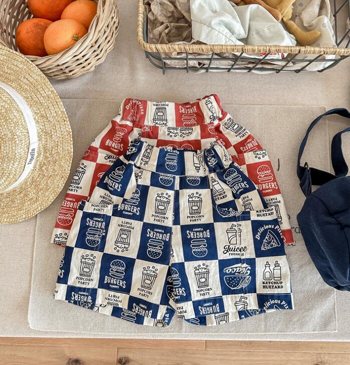 2024★夏新作★韓国風子供服★ショートズボン★2色80-130CM