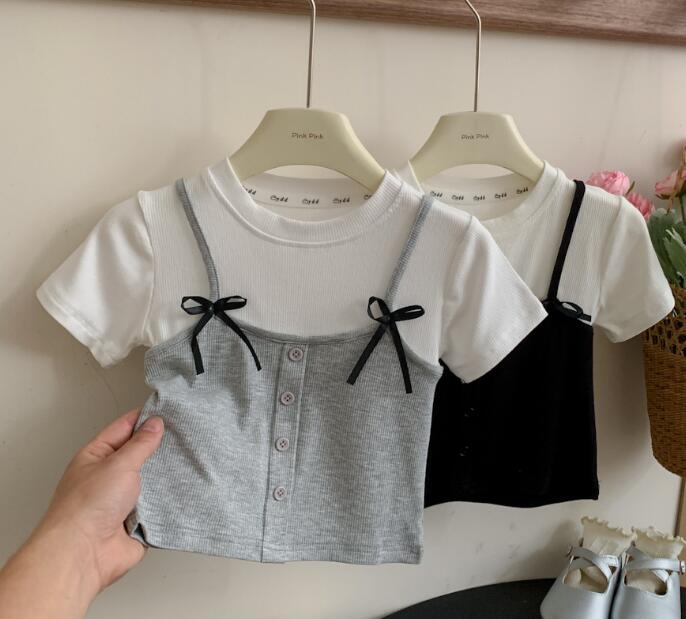 2024夏★子供服　トップス★90-140cm★2色