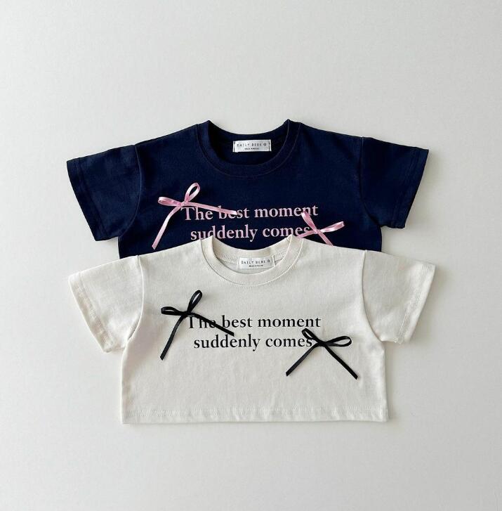 2024★夏新作★韓国風子供服★Tシャツ★2色90-130CM　