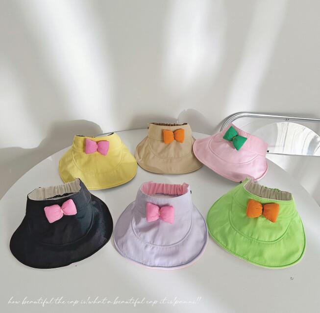 「2024」子供用★帽子★キャップ★キッズ★蝶結び★韓国風★可愛い★6色