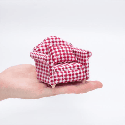 ミニチュア ドールハウス用家具 フィギュア ぬい撮 1:12dollhouse ドール撮影道具 ソファー 模型