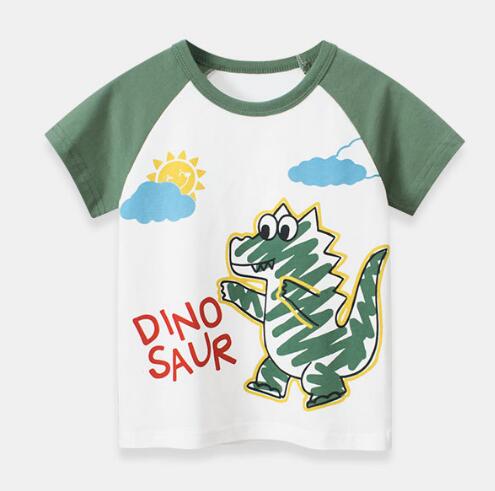 格安!2024夏新作★Tシャツ★韓国風子供服★キッズシャツ★男の子★半袖シャツ ★90-140