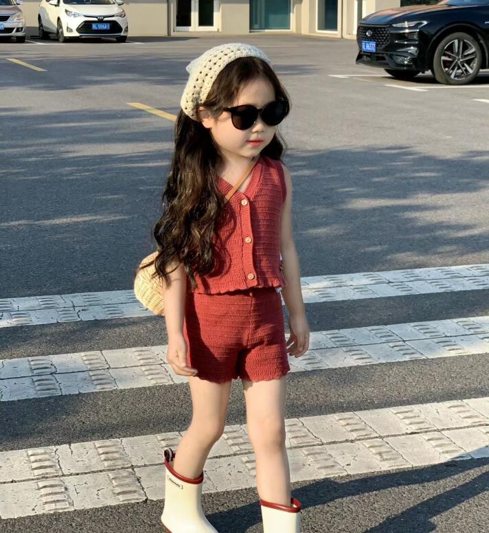 2024夏新品★子供服　トップス+ズボン　セット★90-140cm★