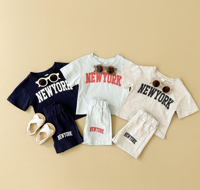 2024夏新型★子供服　トップス+ズボン　セット★★3色