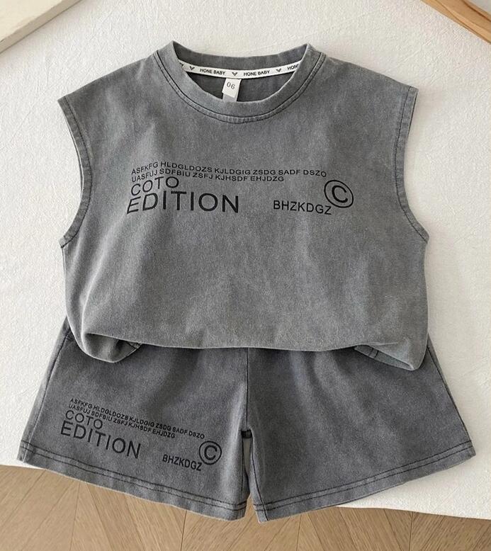 2024夏新品★子供服　トップス+ズボン　セット★90-140cm★