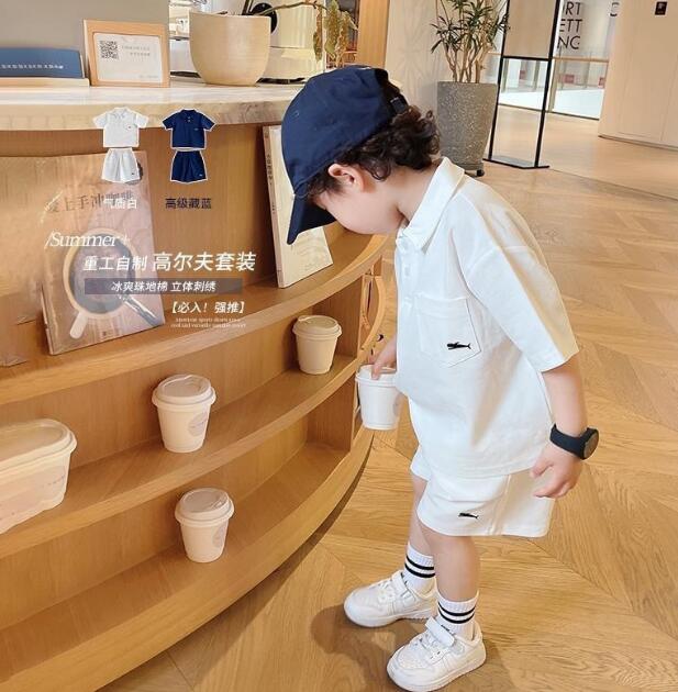 2024夏新作★子供服　トップス+ズボン　セット★80-120cm★3色