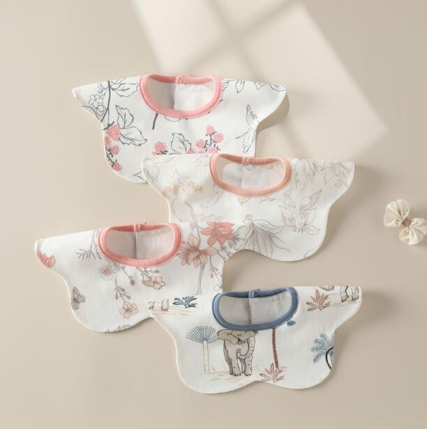 よだれかけ★子供用★涎掛け★ベビー向け★赤ちゃん用★4枚入り★可愛い