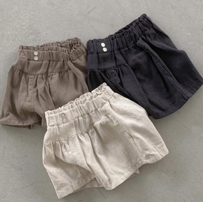 「2024」子供服★ボトムス★ショートパンツ★韓国子供服★キッズ★3色★70-120CM