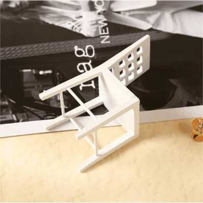 ミニチュア ドールハウス用家具 フィギュア ぬい撮 1:12dollhouse ob11 ドール撮影 微風景 チェア 椅子模型