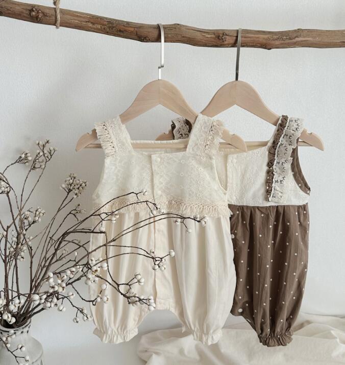 2024★夏新作★韓国風ベビー服★ロンパース★2色66-90CM