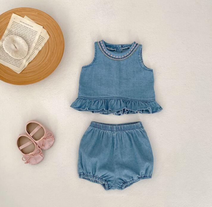 2024★夏新作★韓国風子供服★トップス+ズボン★66-100CM