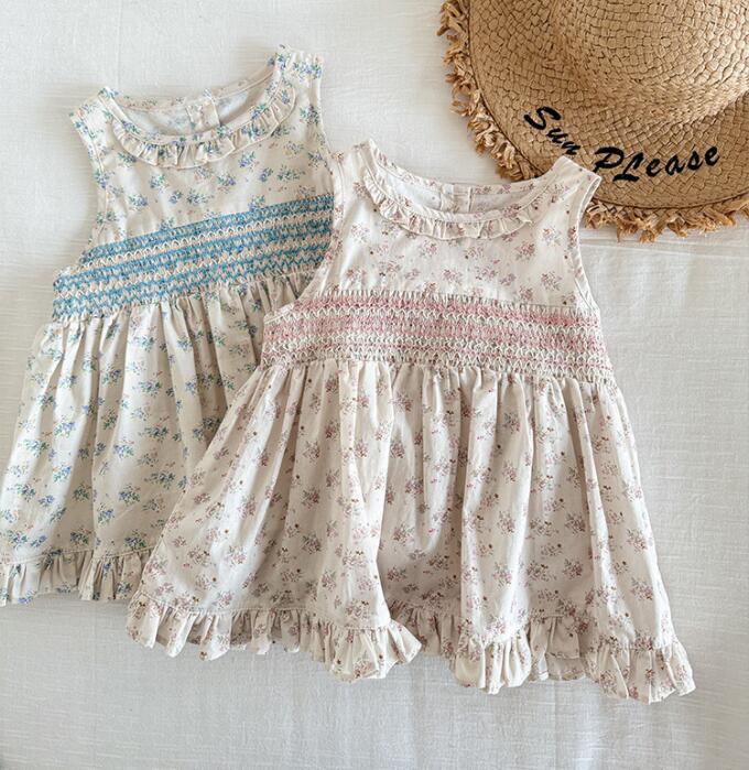 2024★夏新作★韓国風子供服★ワンピース★2色90-140CM