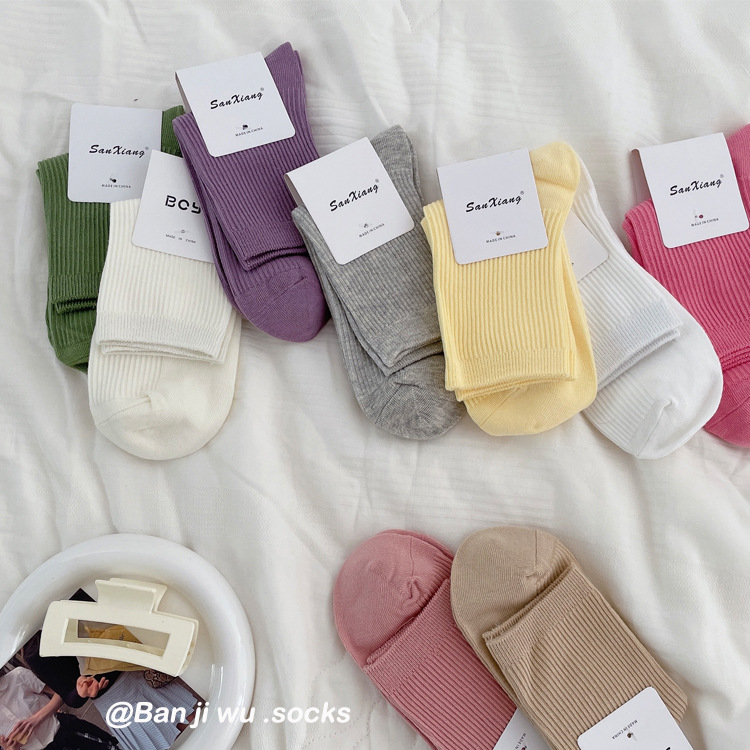 「2024」靴下★レディース★ソックス★大人用★女性用靴下★可愛い★15色