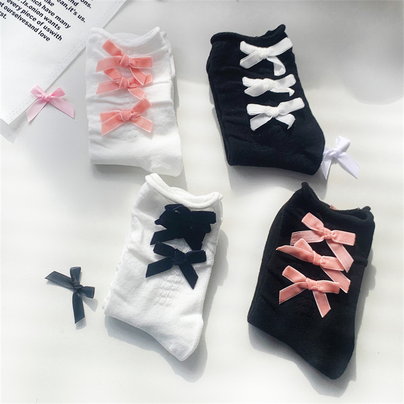 「2024」靴下★レディース★ソックス★大人用★女性用靴下★可愛い★4色