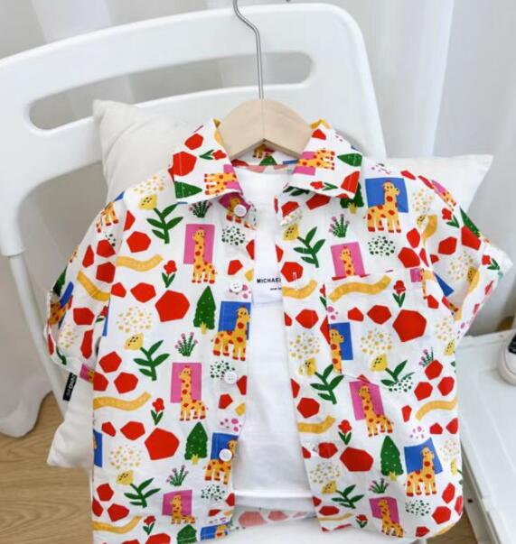 「2024」子供服★トップス★ワイシャツ★韓国風子供服★90-140CM