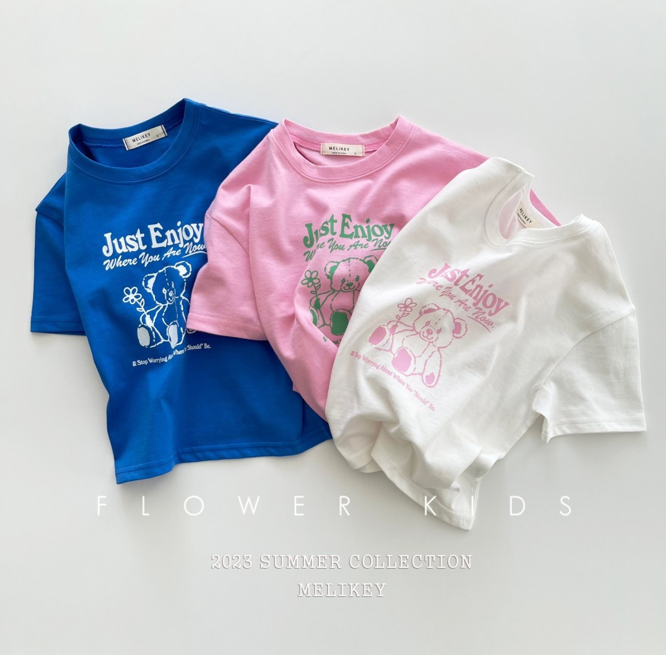 2024★夏新作★韓国風子供服★Tシャツ★カジュアル★3色90-140CM